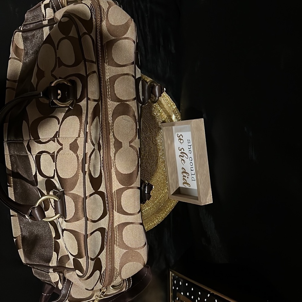 Coach signature canvas duffle - Picture 3 of 11